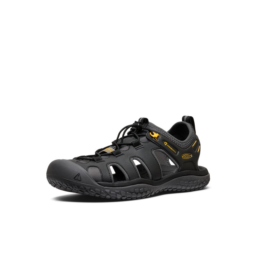 Men's SOLR Sandal Black/Gold / Keen / Men's