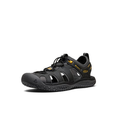 Men's SOLR Sandal Black/Gold / Keen / Men's
