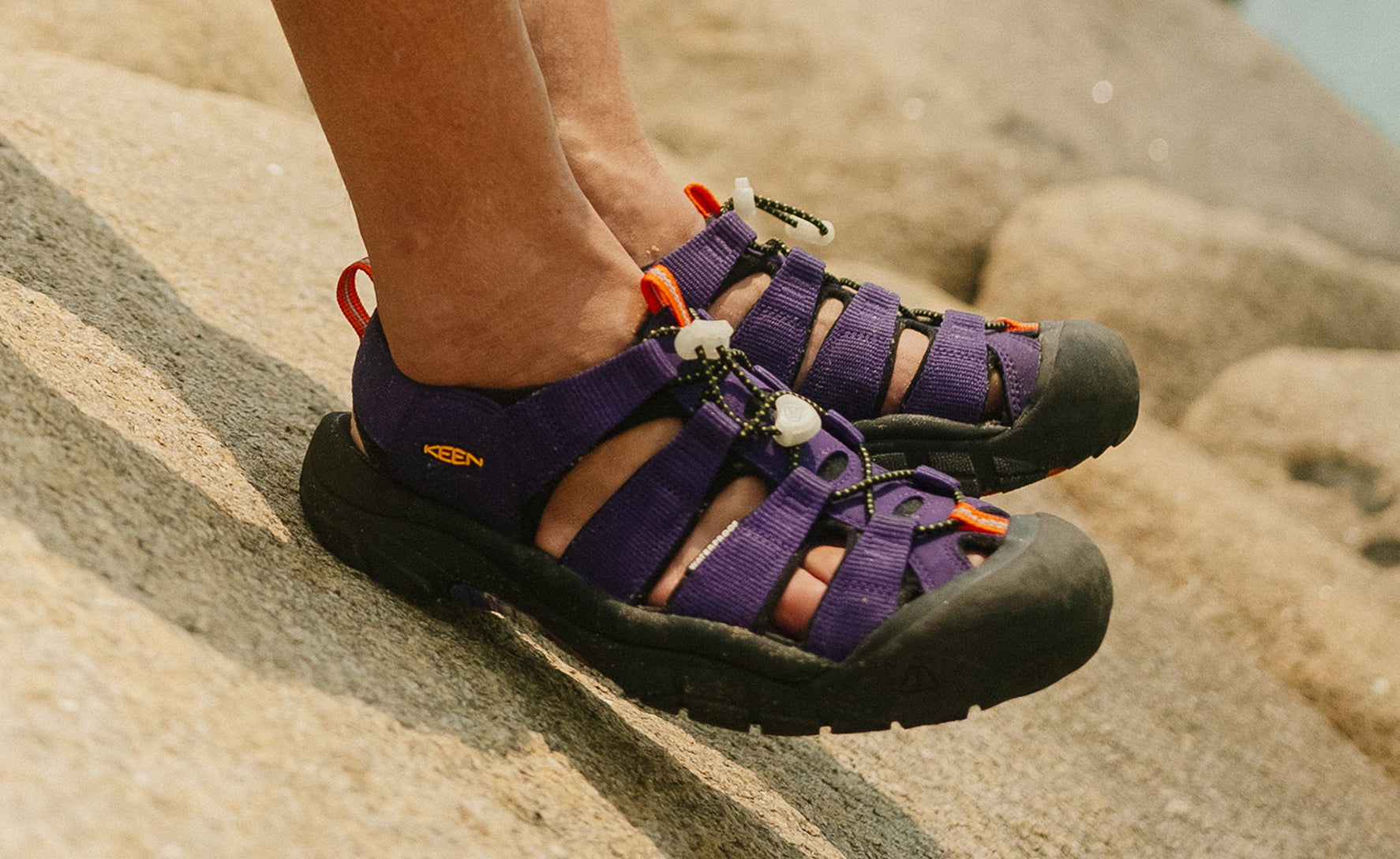 Men's Newport Retro Sandal x An Ko Rau An Ko Rau Purple / Keen / Men's