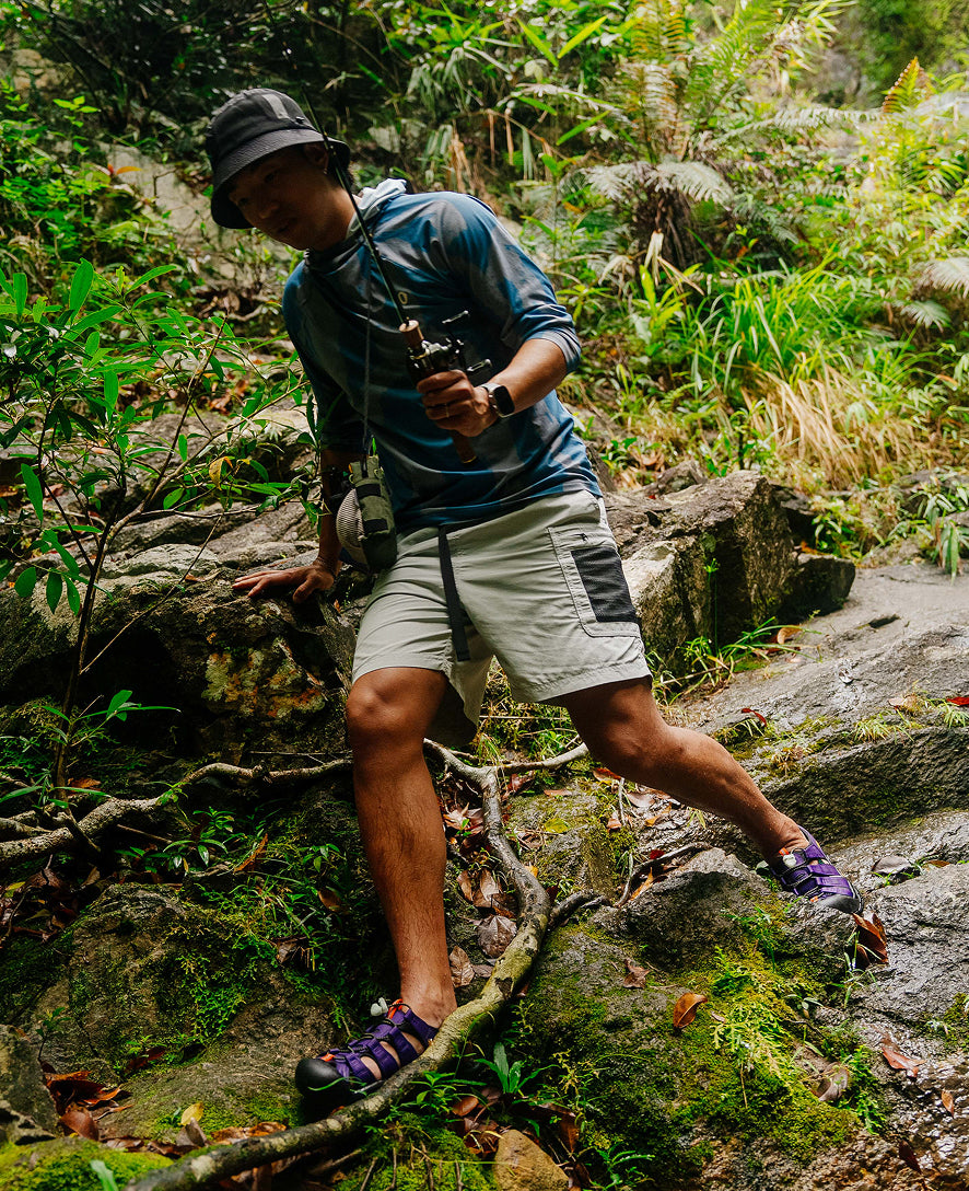 Men's Newport Retro Sandal x An Ko Rau An Ko Rau Purple / Keen / Men's