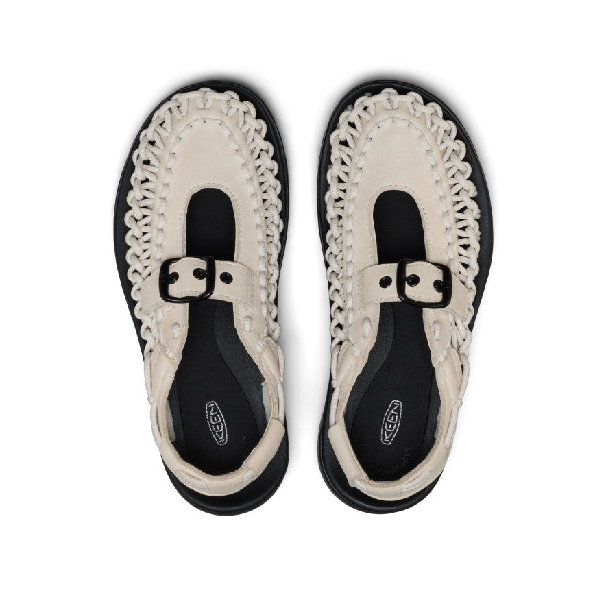 All Gender UNEEK PLT Mary Jane Sneaker Birch Smooth Lea / Keen / Men's|Women's