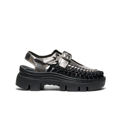 All Gender UNEEK PLT Mary Jane Sneaker Silver/Black / Keen / Men's|Women's
