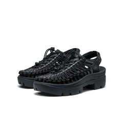 All Gender UNEEK PLT Sneaker Black Smooth Lea / Keen / Men's|Women's
