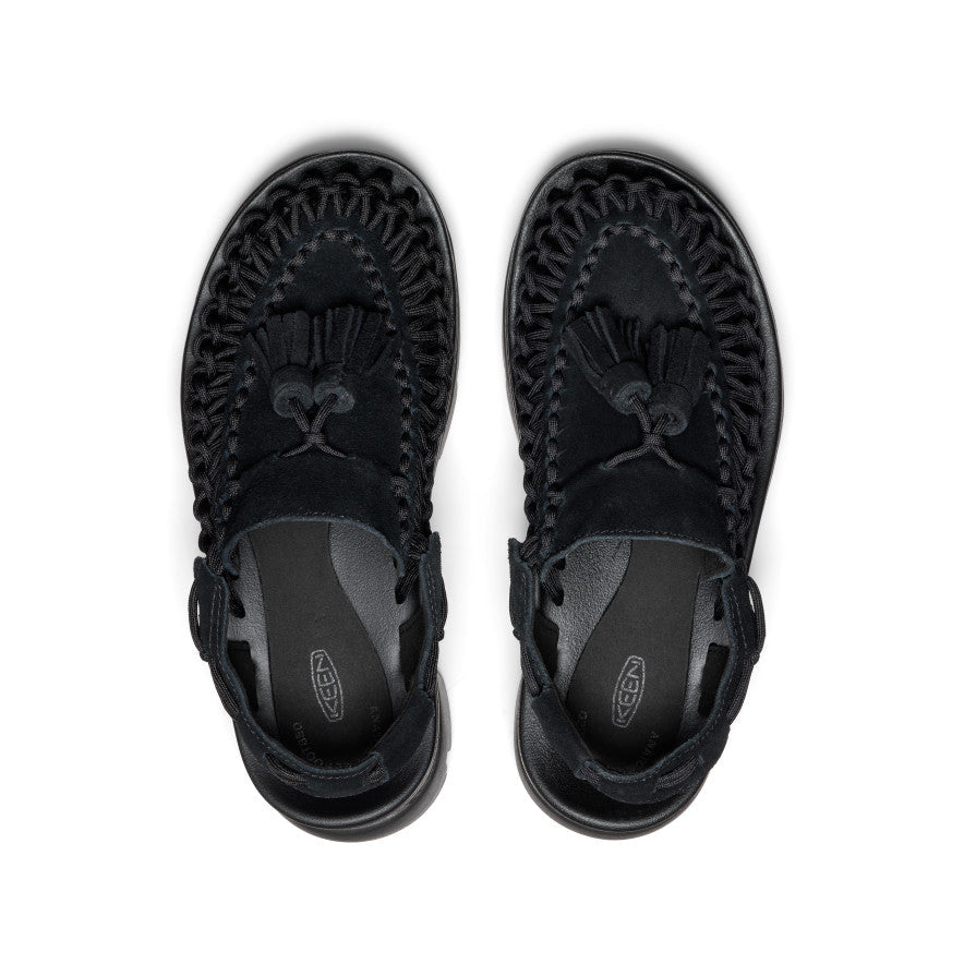 All Gender UNEEK PLT Tassel Sneaker Black/Black / Keen / Men's|Women's
