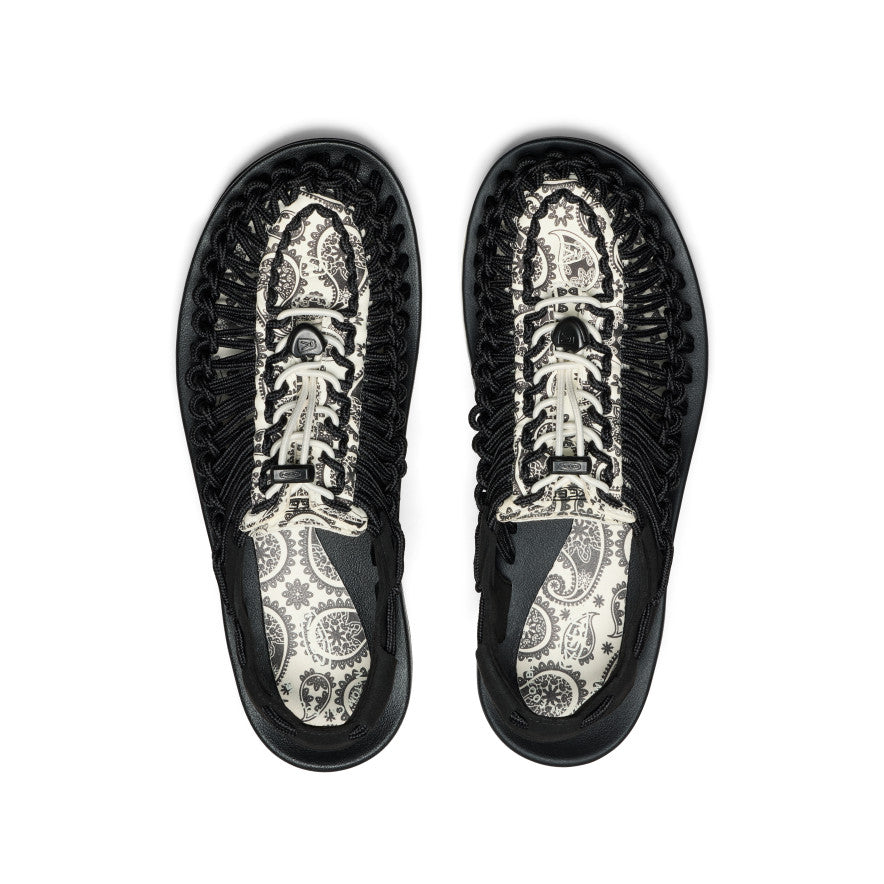 Men's UNEEK Sneaker x T.H.C. Blk Raven Paisley / Keen / Men's