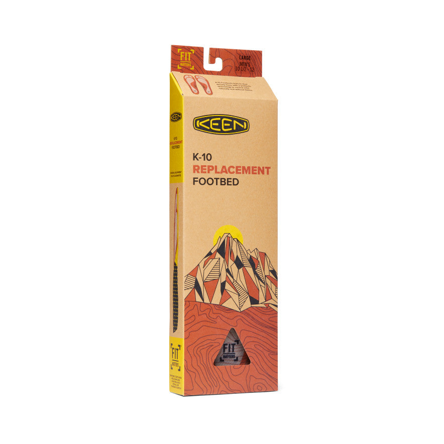 Men's Outdoor K-10 Replacement Insole Burnt Orange / Keen / Men's