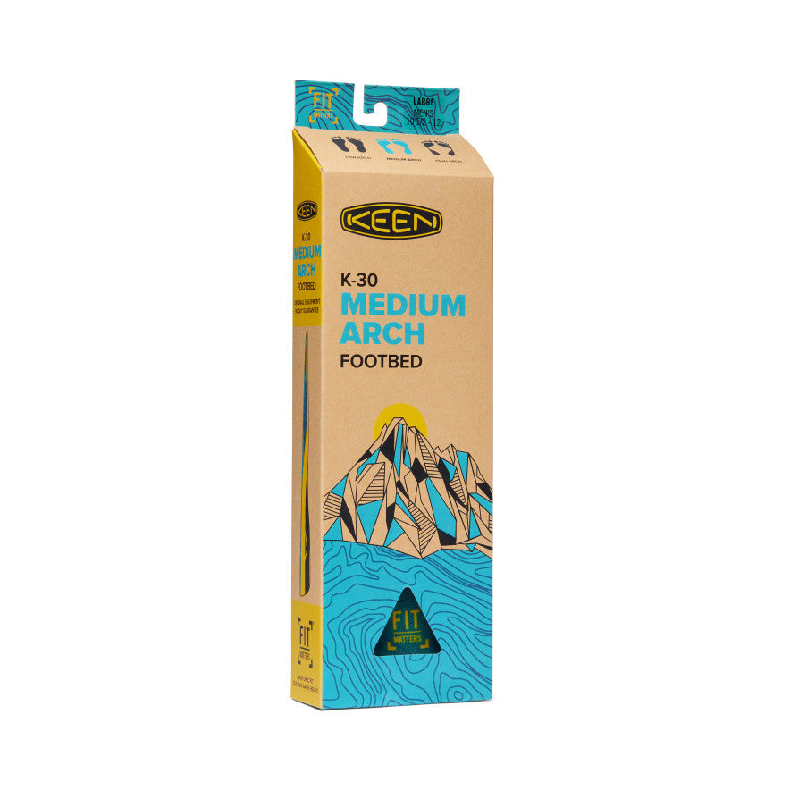 Men's Outdoor K-30 Medium Arch Insole Blue / Keen / Men's