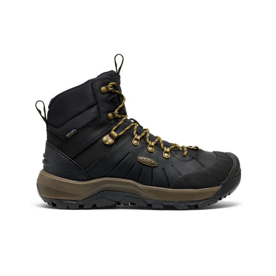 Men's Revel IV Polar Waterproof Boot Black/Lemon Curry / Keen / Men's