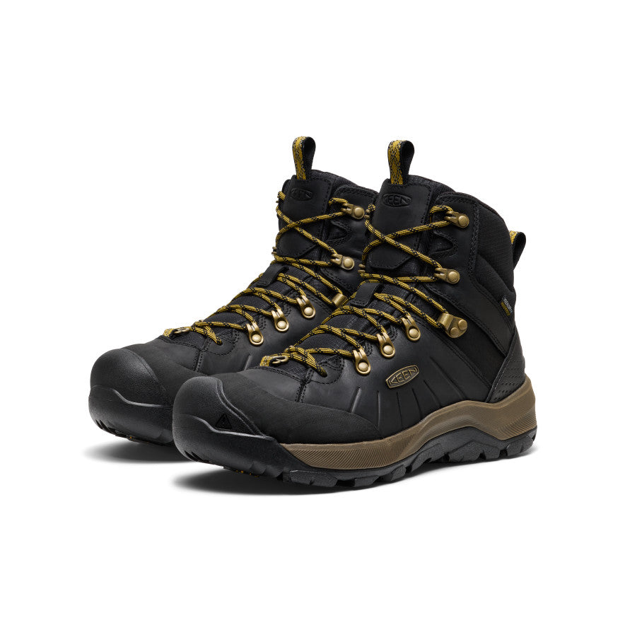 Men's Revel IV Polar Waterproof Boot Black/Lemon Curry / Keen / Men's