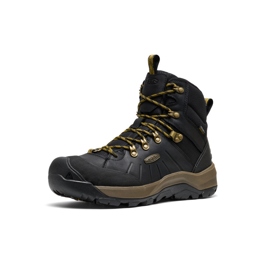 Men's Revel IV Polar Waterproof Boot Black/Lemon Curry / Keen / Men's