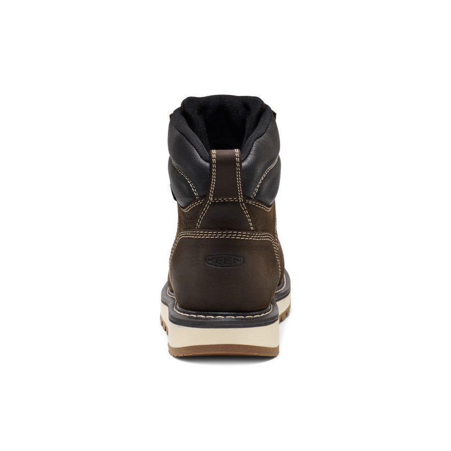 Men's Cincinnati 6" Waterproof Boot (Carbon Toe) Dark Chocolate/Sandshell / Keen / Men's