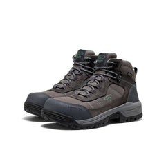 Women's Skokie Waterproof Work Boot (Carbon Toe) Magnet/Black / Keen / Women's