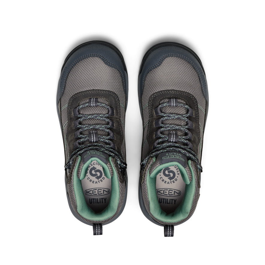 Women's Skokie Waterproof Work Boot (Carbon Toe) Magnet/Black / Keen / Women's