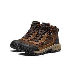 Women's Skokie Waterproof Work Boot (Soft Toe) Bison/Black / Keen / Women's
