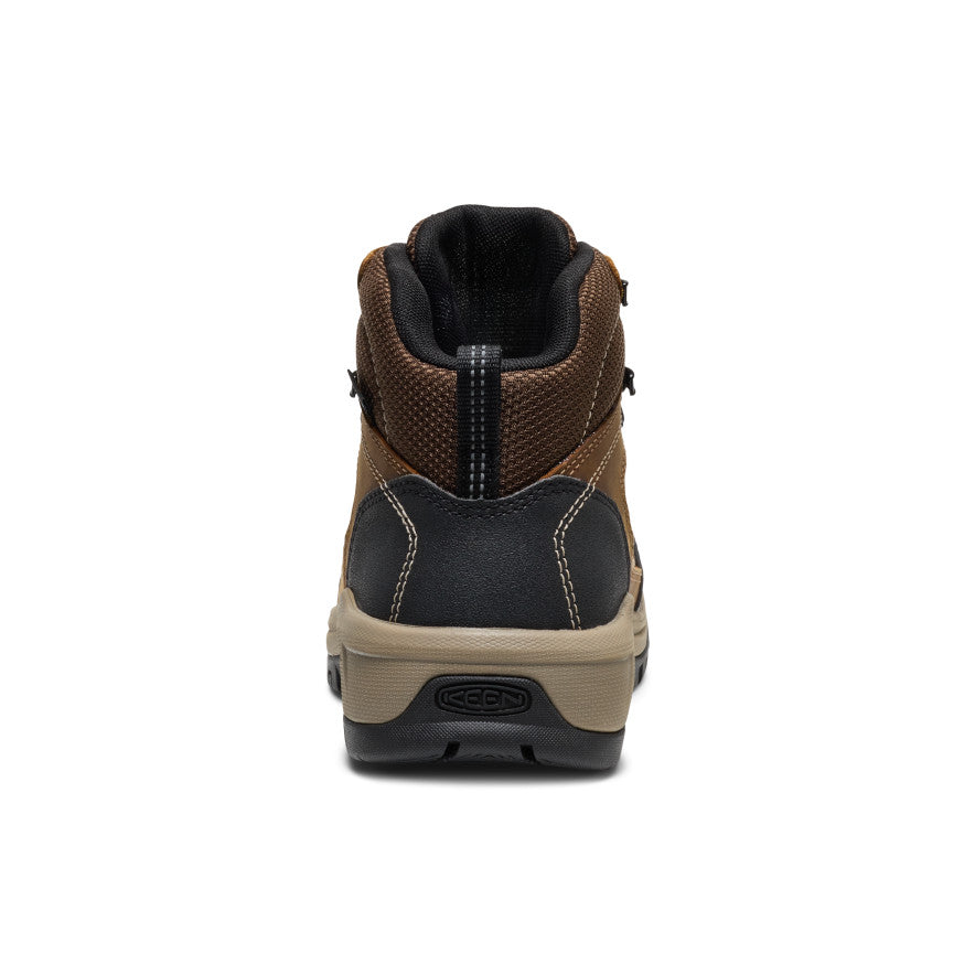 Women's Skokie Waterproof Work Boot (Soft Toe) Bison/Black / Keen / Women's