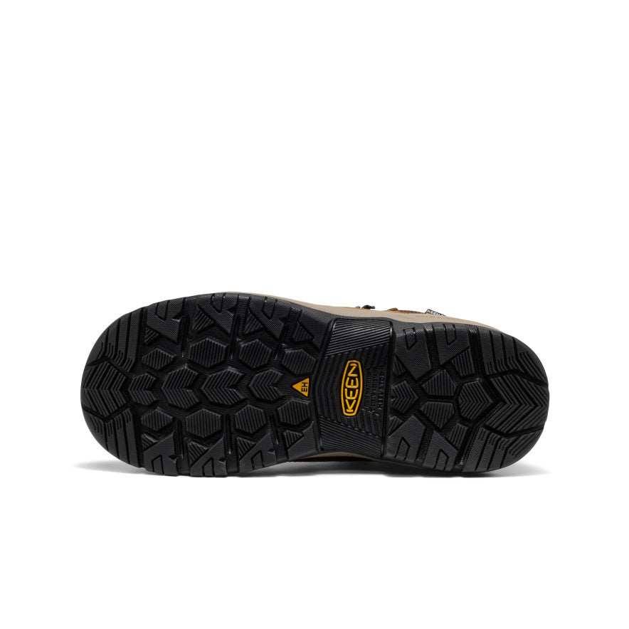 Women's Skokie Waterproof Work Boot (Soft Toe) Bison/Black / Keen / Women's