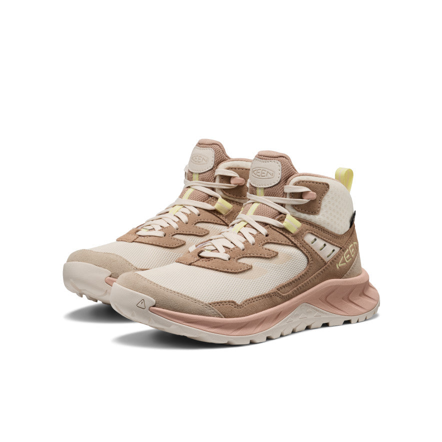 Women's Hightrail Waterproof Hiking Boot Warm Taupe/Birch / Keen / Women's