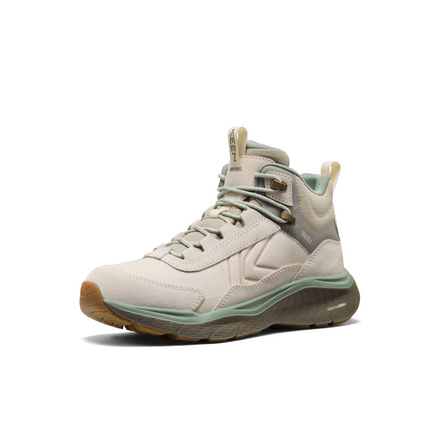 Women's Leiki Waterproof Leather Hiking Boot Birch/Lily Pad / Keen / Women's