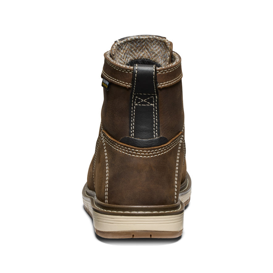 Women's San Jose 6" Waterproof Boot (Aluminum Toe) Cascade Brown/Gum / Keen / Women's