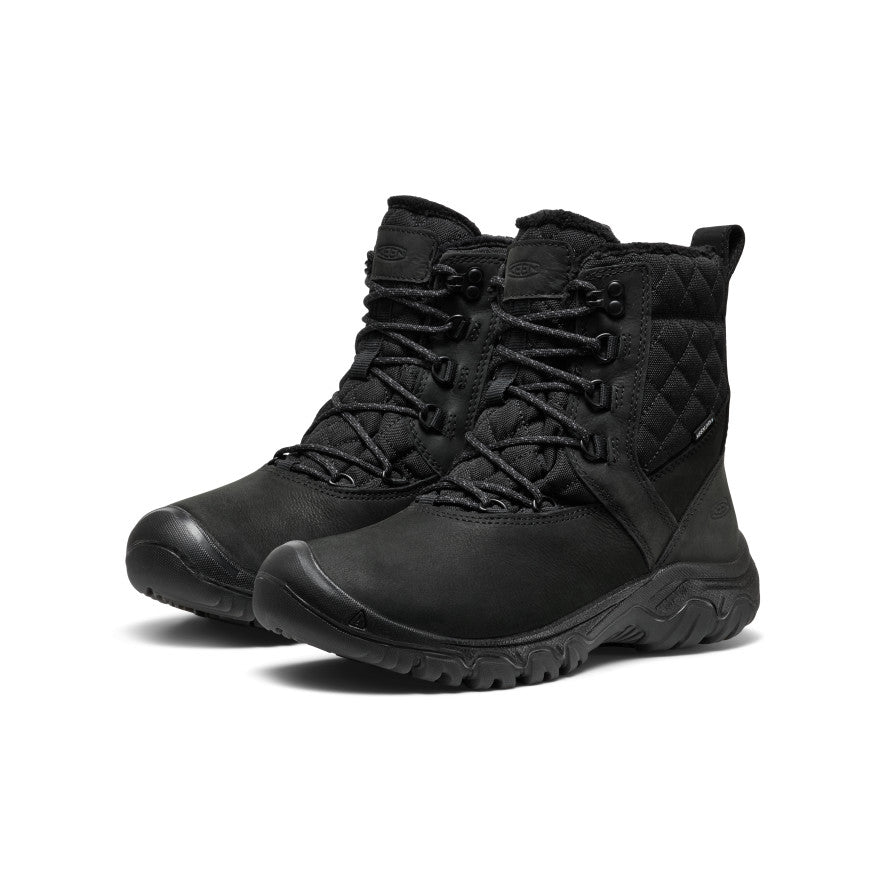 Women's Greta II Waterproof Boot Black / Keen / Women's