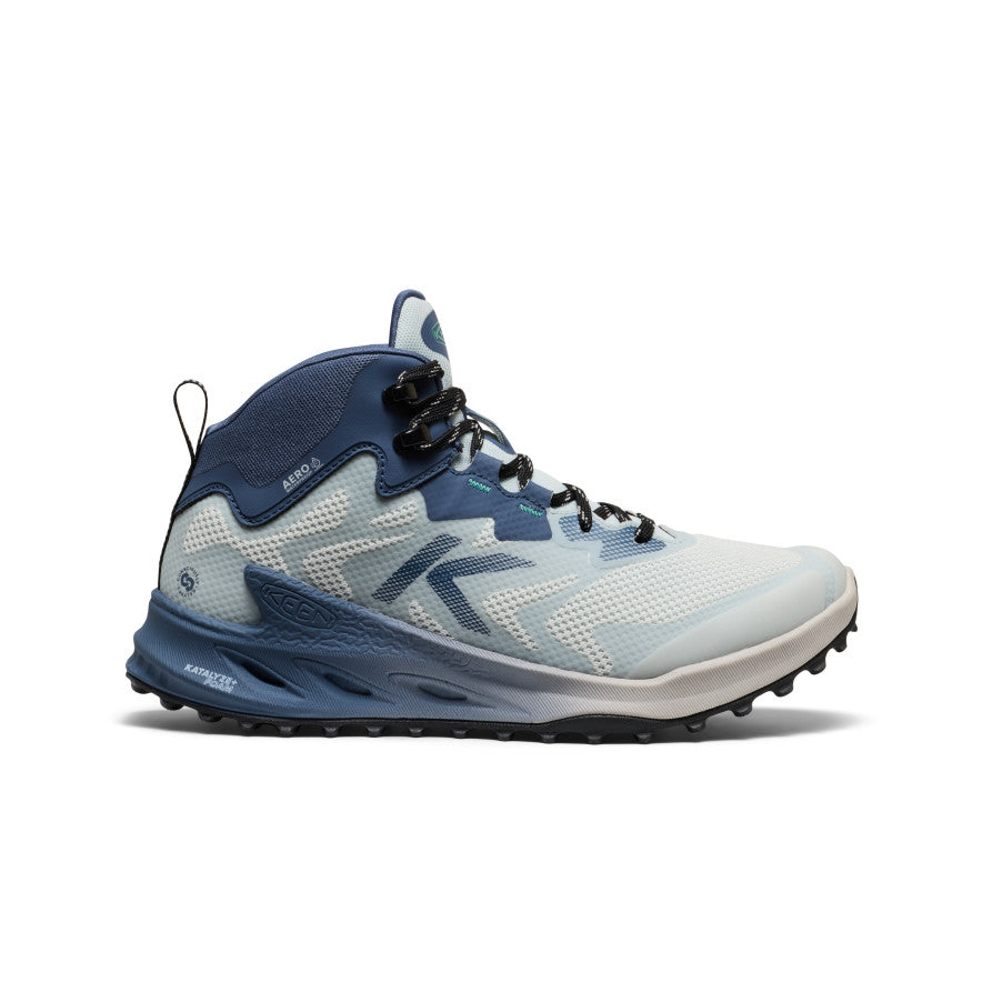 Women's Zionic NXT Waterproof Hiking Boot Ballad Blue/Winter Green / Keen / Women's