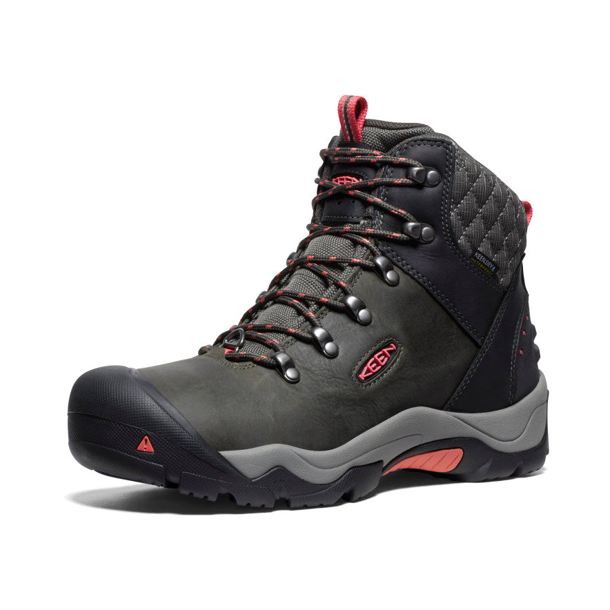 Women's Revel III Waterproof Winter Boot Black/Rose / Keen / Women's