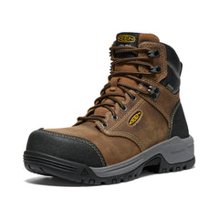 Women's Evanston 6" Waterproof Boot (Carbon Toe) Bison/Black / Keen / Women's