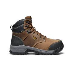 Women's Evanston 6" Waterproof Boot INT MET (Carbon Toe) Bison/Black / Keen / Women's