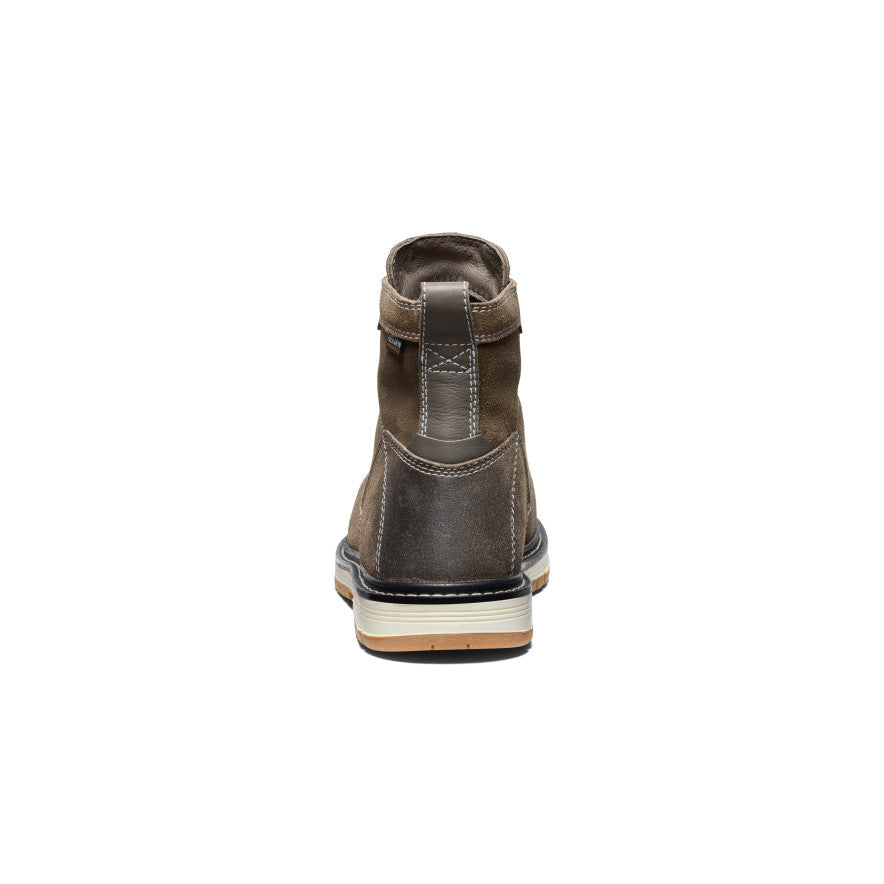 Women's San Jose 6" Waterproof 90° Heel Boot (Aluminum Toe) Steel Grey/Gum / Keen / Women's
