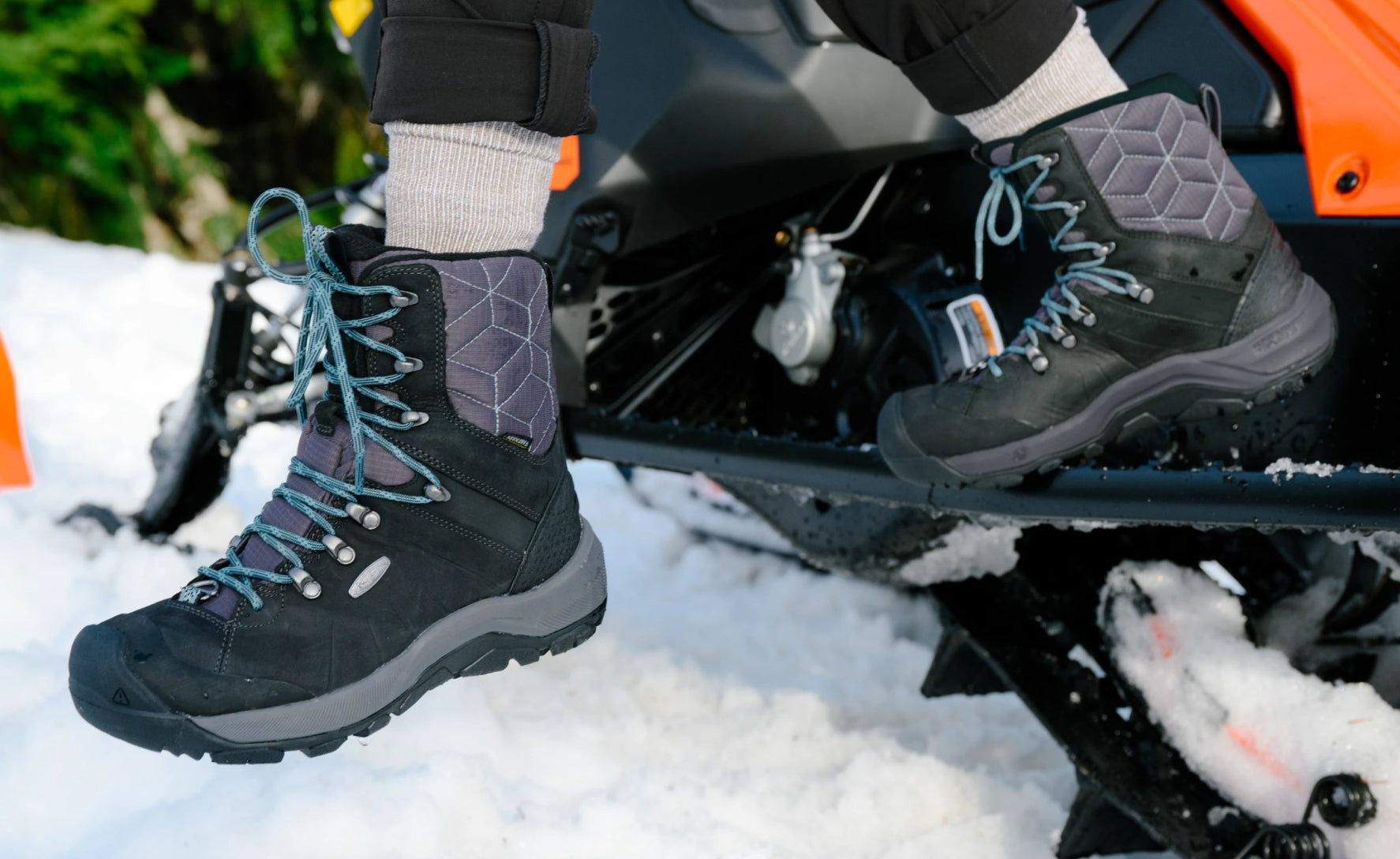 Women's Revel IV High Polar Waterproof Boot Black/North Atlantic / Keen / Women's