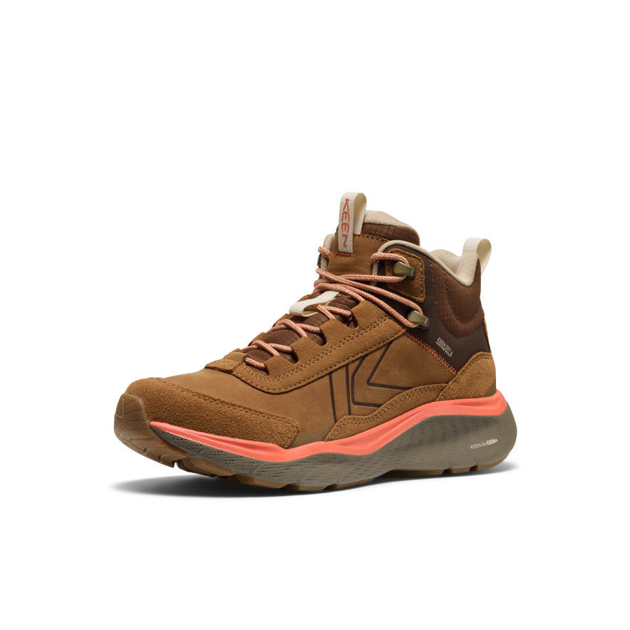 Women's Leiki Waterproof Leather Hiking Boot Chipmunk/Bison / Keen / Women's
