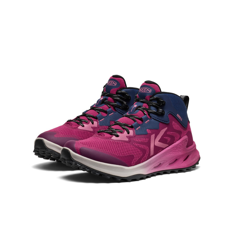 Women's Zionic NXT Waterproof Hiking Boot Beaujolais/Pink Lemonade / Keen / Women's