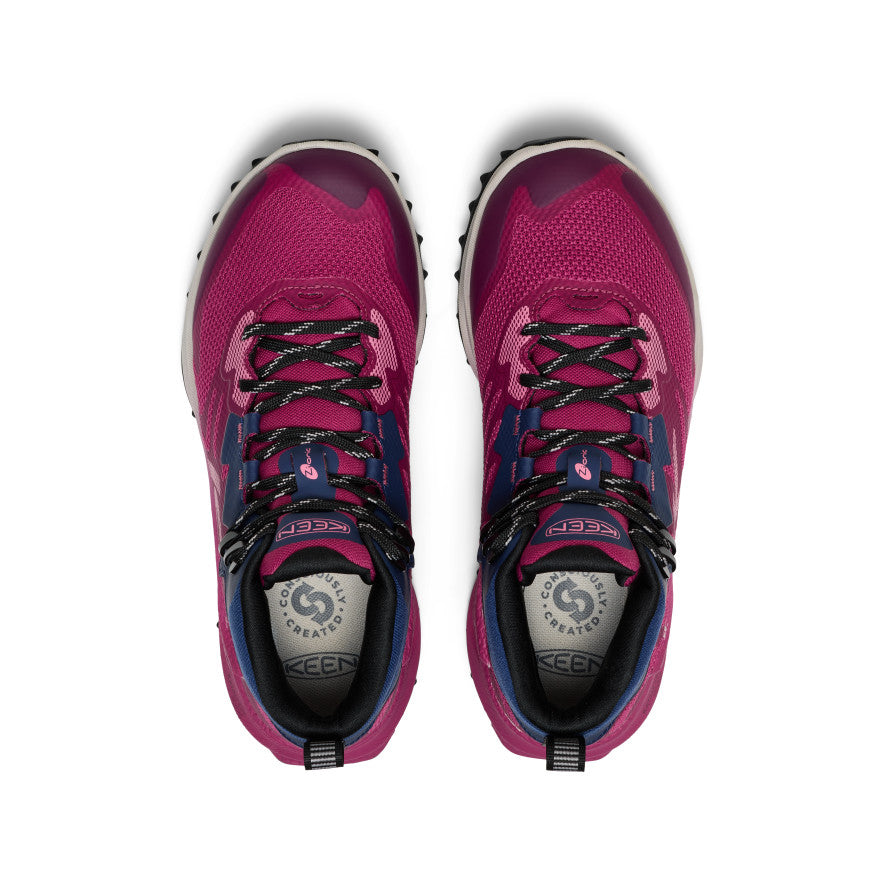 Women's Zionic NXT Waterproof Hiking Boot Beaujolais/Pink Lemonade / Keen / Women's