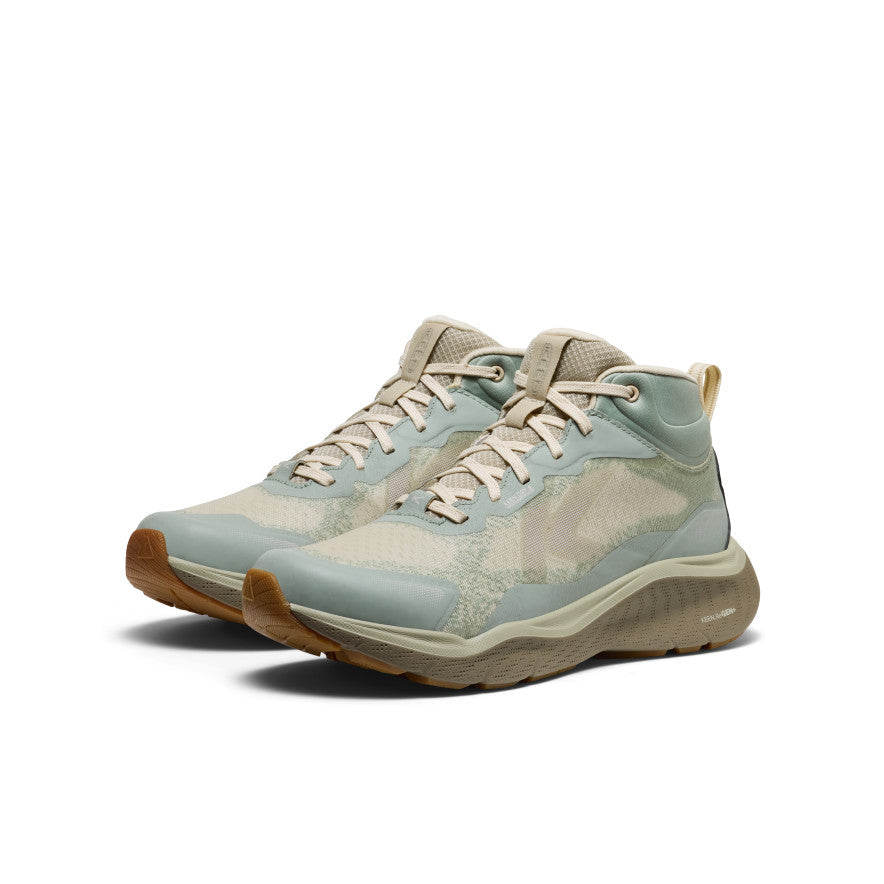 Women's Leiki Waterproof Hiking Boot Iceberg Green/Birch / Keen / Women's