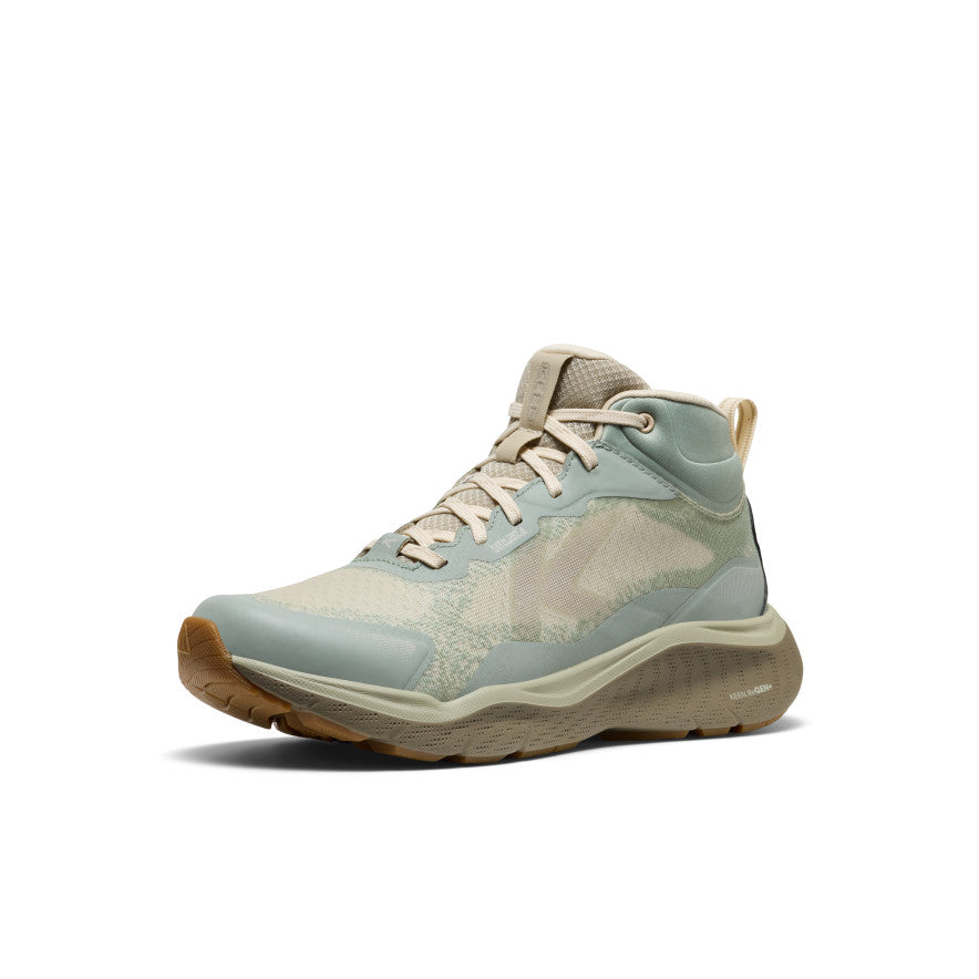 Women's Leiki Waterproof Hiking Boot Iceberg Green/Birch / Keen / Women's