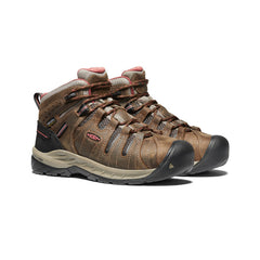 Women's Flint II Waterproof Boot (Soft Toe) Cascade Brown/Brick Dust / Keen / Women's