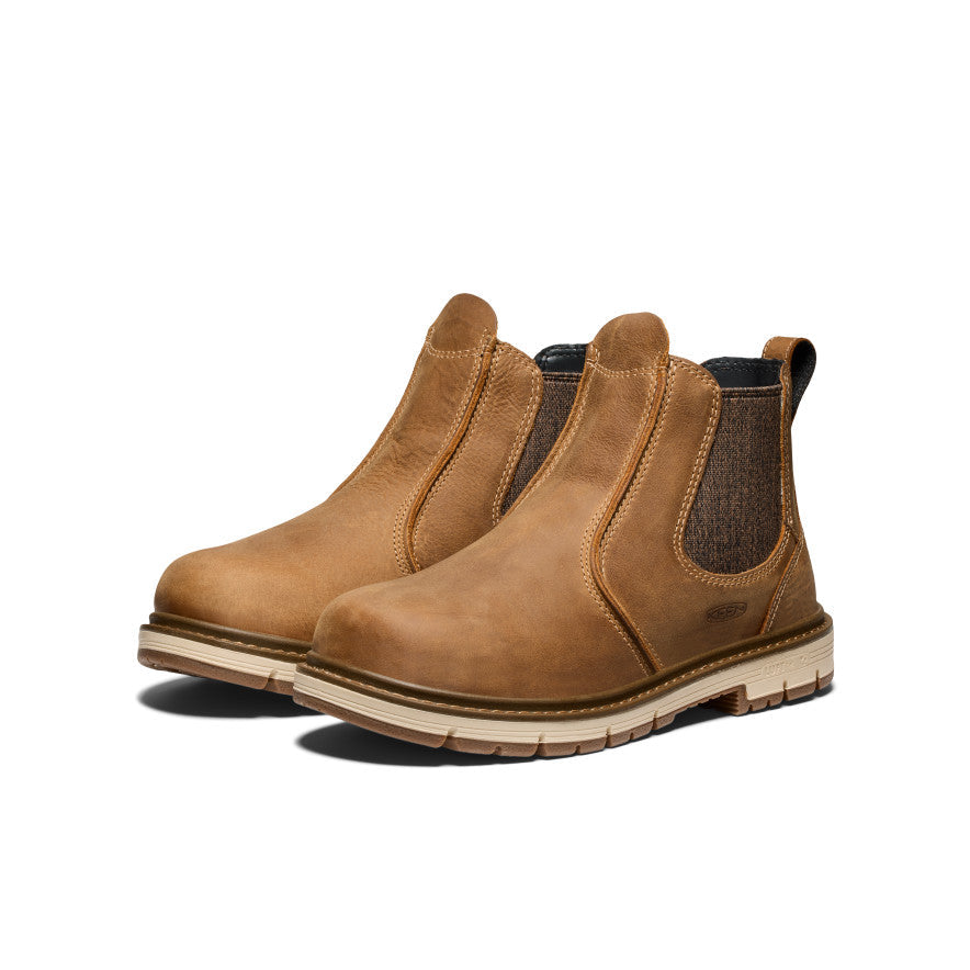 Women's San Jose Chelsea 90° Heel Boot (Soft Toe) Belgian/Gum / Keen / Women's