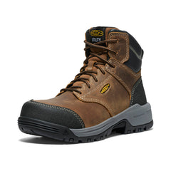 Women's Evanston 6" ESD Boot (Carbon Toe) Bison/Black / Keen / Women's