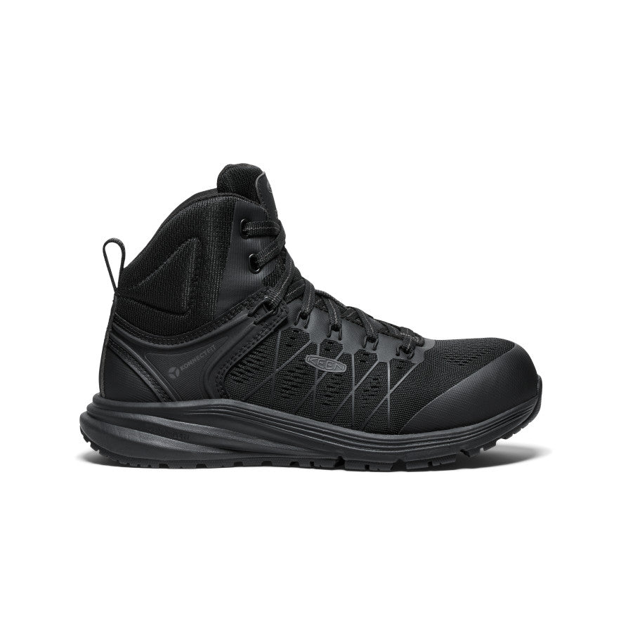 Women's Vista Energy Mid ESD (Carbon Toe) Black/Black / Keen / Women's