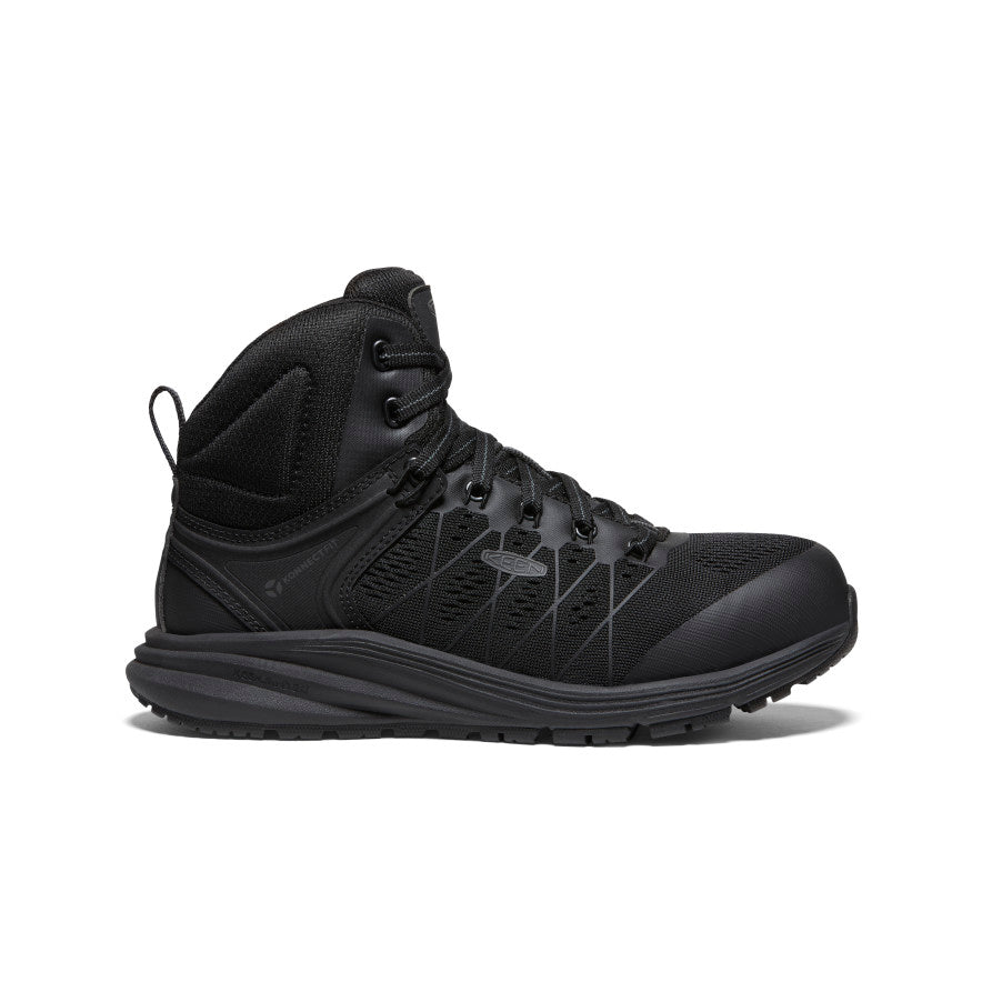 Women's Vista Energy Mid INT MET (Carbon Toe) Black/Raven / Keen / Women's