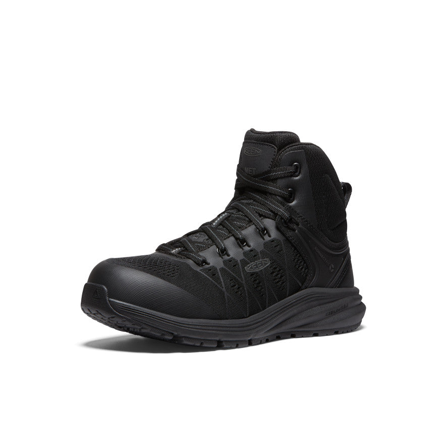 Women's Vista Energy Mid INT MET (Carbon Toe) Black/Raven / Keen / Women's