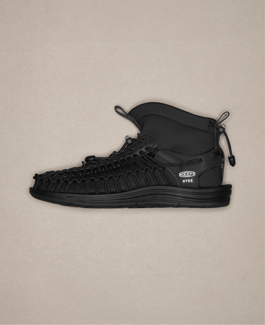 Women's UNEEK High Top x HYKE HYKE Black / Keen / Women's