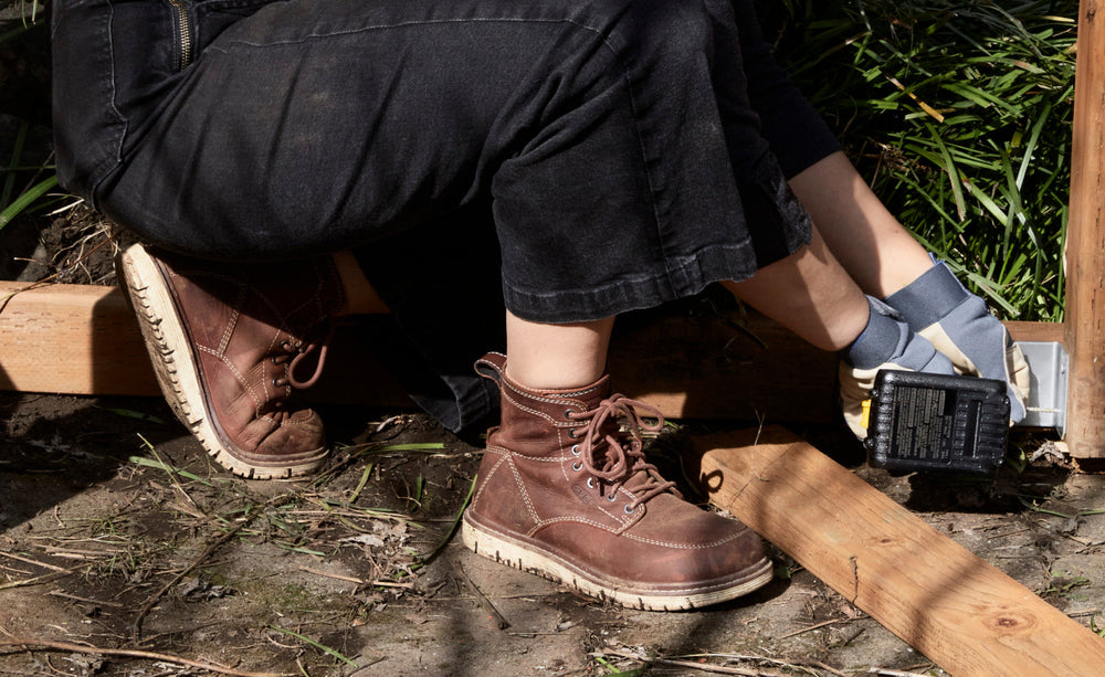 Women's San Jose 6" Boot (Soft Toe) Gingerbread/Off White / Keen / Women's