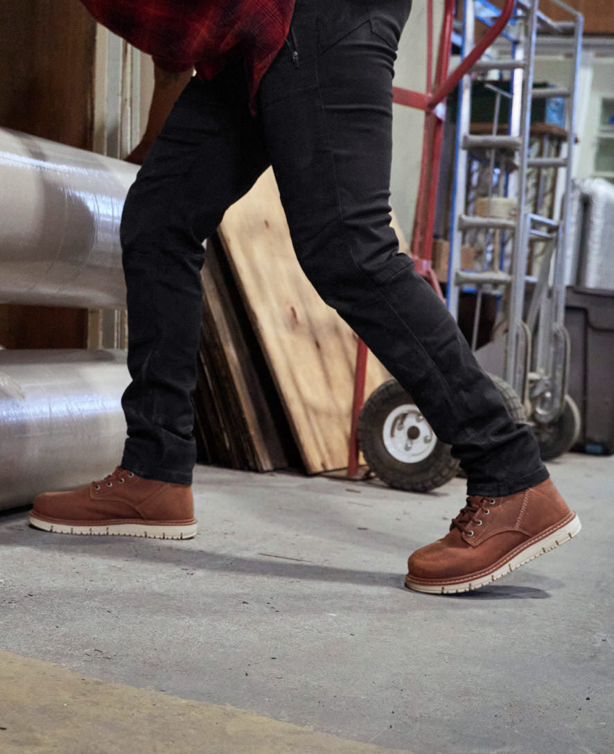 Women's San Jose 6" Boot (Soft Toe) Gingerbread/Off White / Keen / Women's