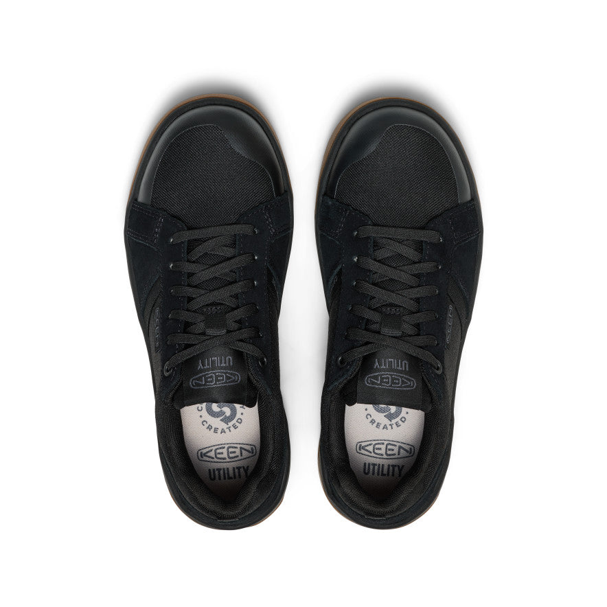 Women's Kenton Work Shoe (Carbon Toe) Black/Gum / Keen / Women's