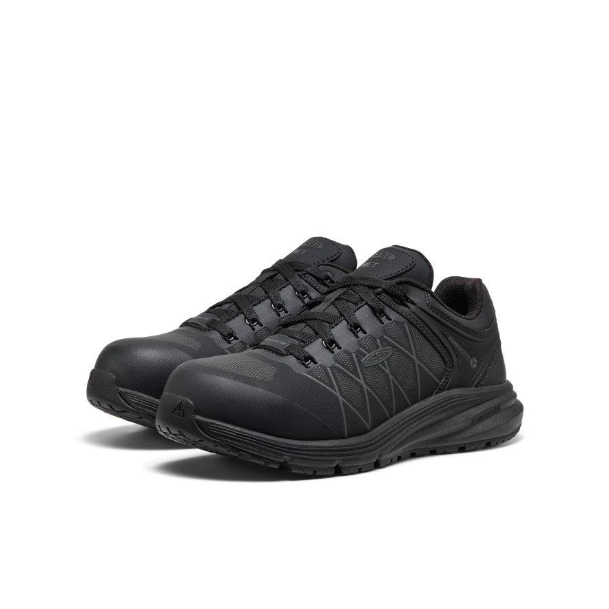 Women's Vista Energy XT Work Sneaker INT MET (Carbon Toe) Black/Magnet / Keen / Women's