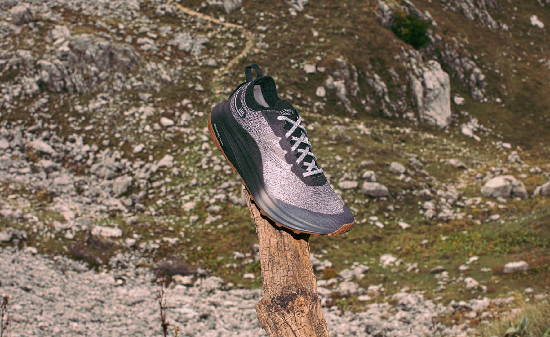 Women's Seek Trail Running Shoe Black/Magnet / Keen / Women's