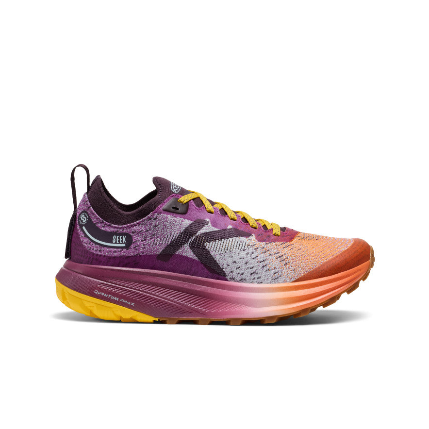 Women's Seek Trail Running Shoe Willowherb/Orange Peel / Keen / Women's