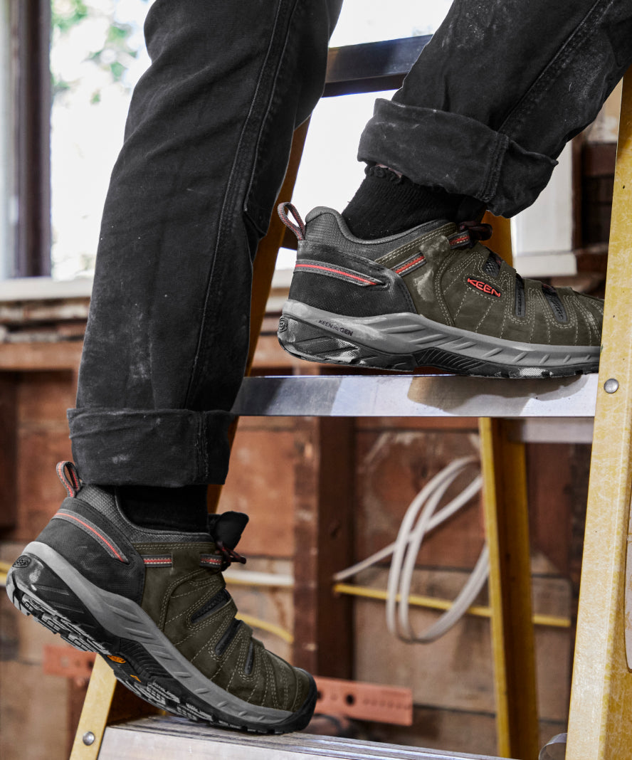 Women's Flint II (Steel Toe) Magnet/Rose / Keen / Women's