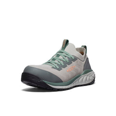 Women's Arvada Shift Work Sneaker (Carbon Toe) Steel Grey/Granite Green / Keen / Women's